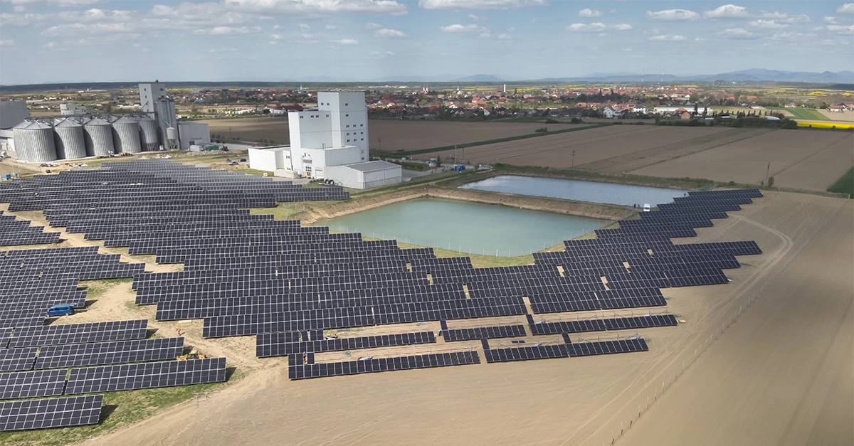 Sistem fotovoltaic cu baterii pentru autoconsum: noul proiect Greenvolt Next de peste 2 MW pentru Sam Mills